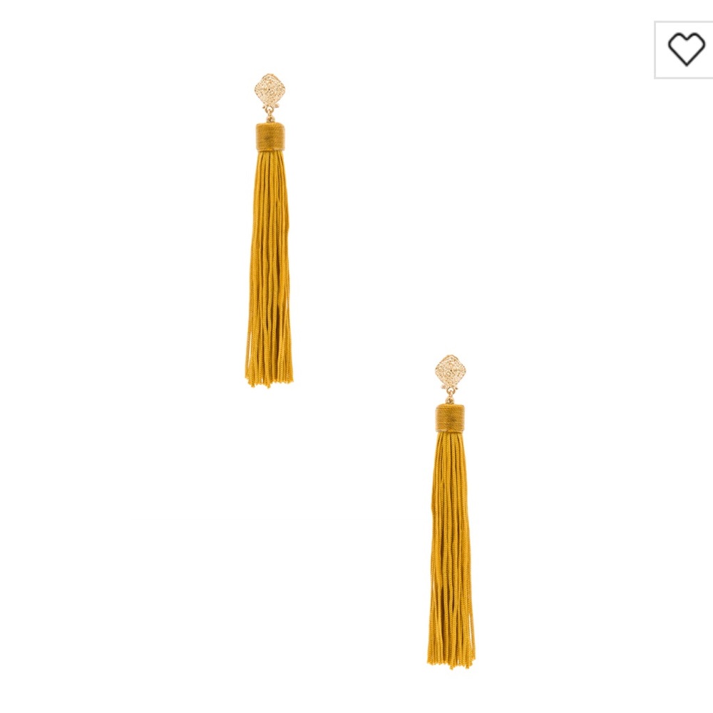 REVOLVE Gold Tassel Earrings